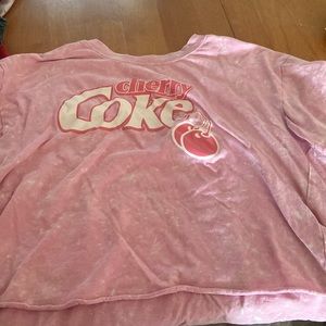 Cherry Coke crop top